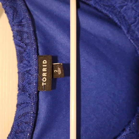 Torrid Tea Length Lace Dress - Picture 6 of 6